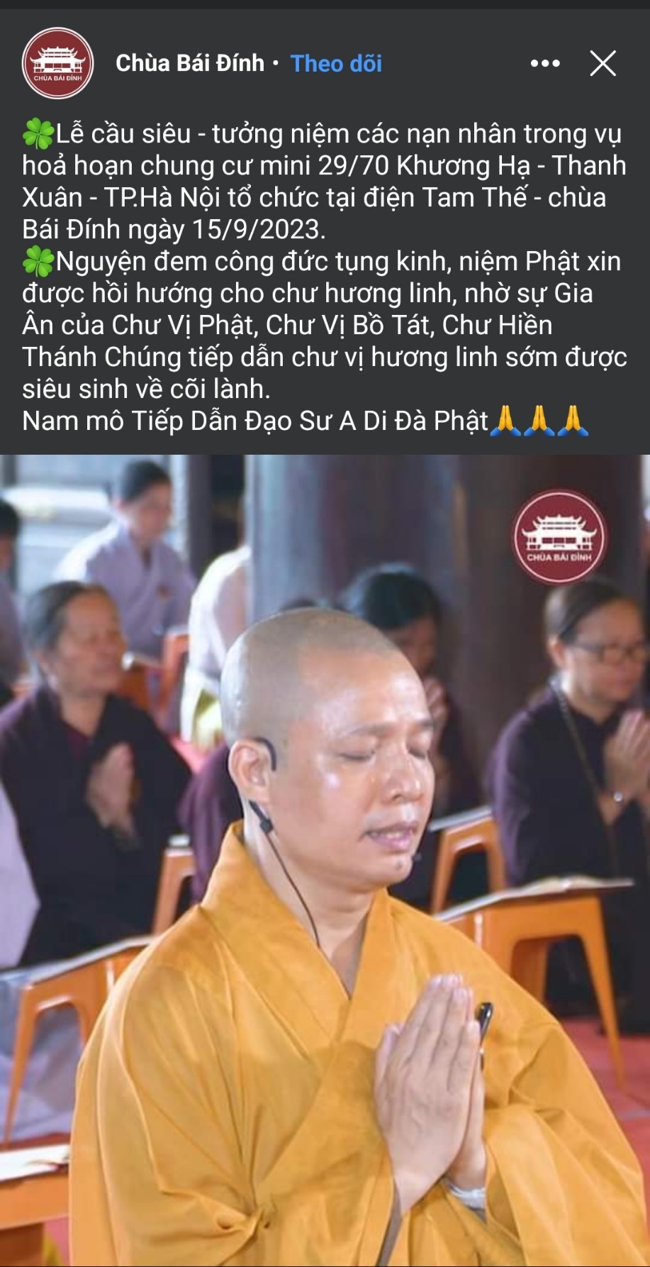 Hà Nội trong 4 ngày tưởng niệm nạn nhân vụ cháy chung cư mini Khương Hạ - Ảnh 5.