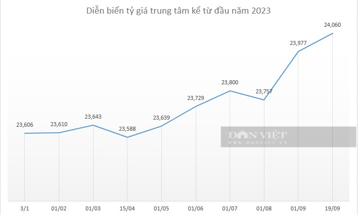 Tỷ giá USD “nổi sóng” như thế nào kể từ đầu năm tới nay? - Ảnh 1.