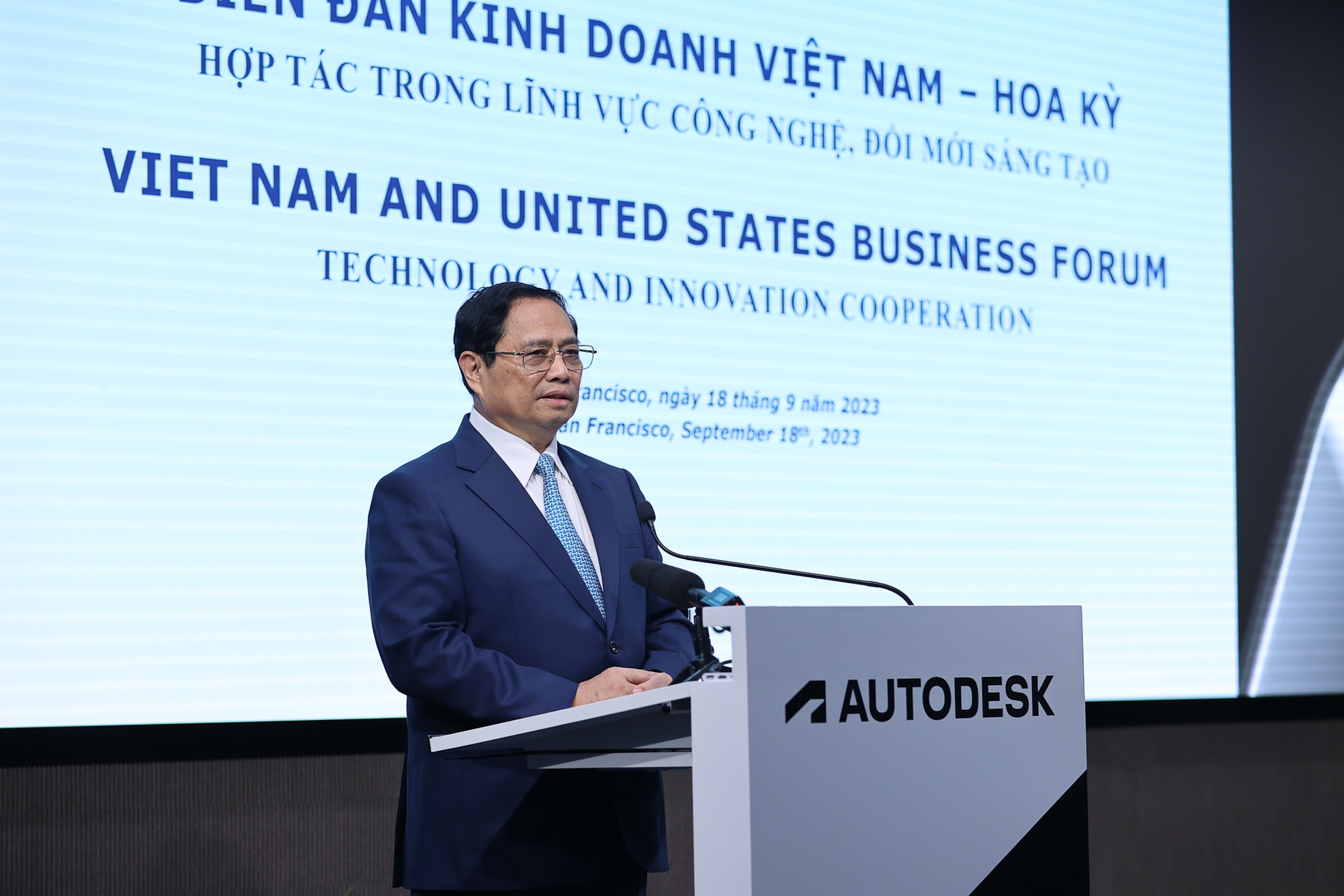 Đề nghị doanh nghiệp Hoa Kỳ góp phần ủng hộ một Việt Nam 'mạnh, độc lập, tự cường và thịnh vượng' - Ảnh 2. Đề nghị doanh nghiệp Hoa Kỳ góp phần ủng hộ một Việt Nam 'mạnh, độc lập, tự cường và thịnh vượng' - Ảnh 2.