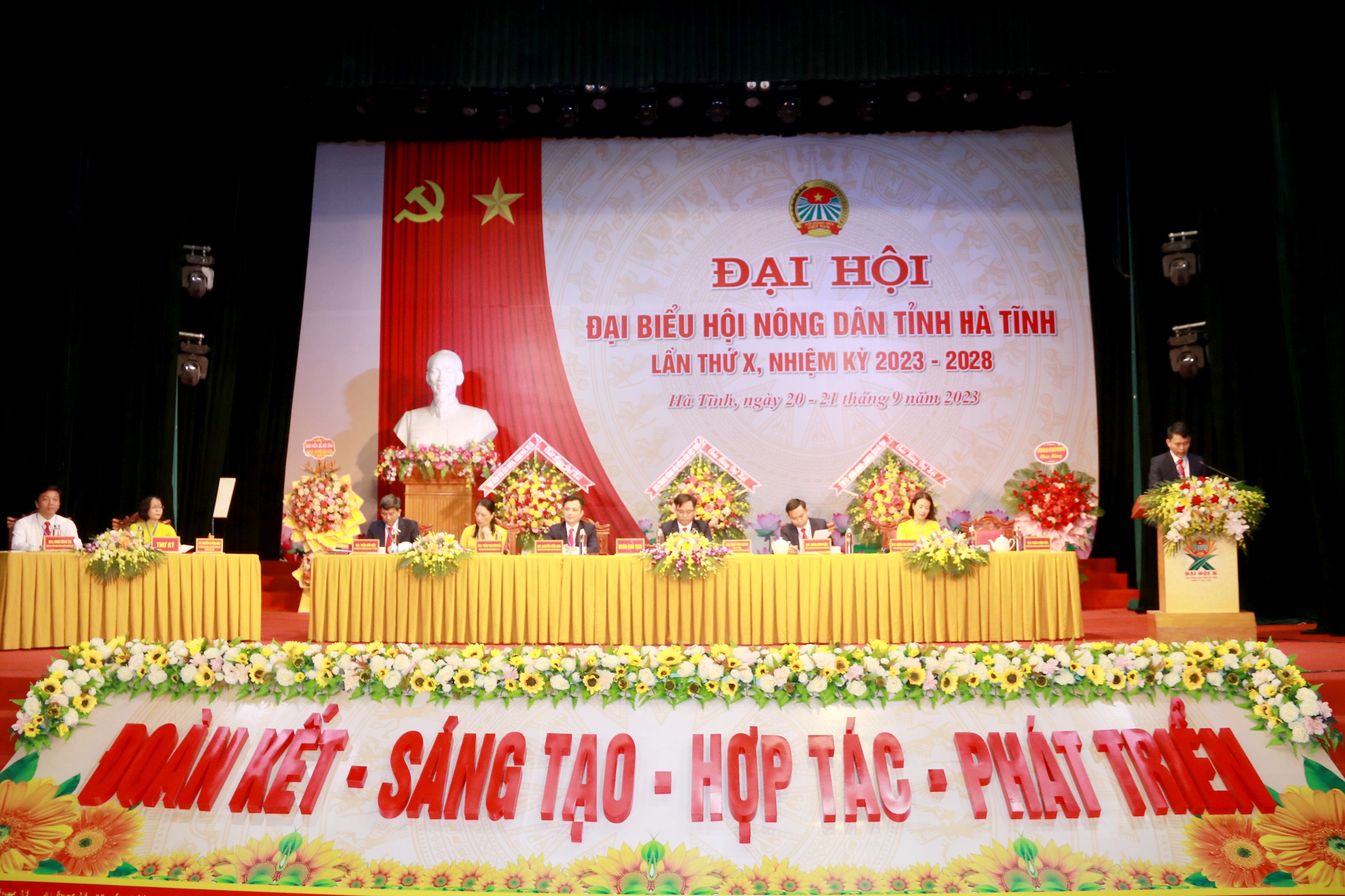 225 đại biểu tiêu biểu dự Đại hội Hội Nông dân Hà Tĩnh khóa X, nhiệm kỳ 2023 – 2028 - Ảnh 7.