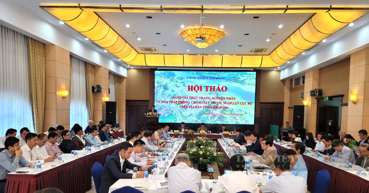 Sạt trượt gần hồ Đông Thanh (Lâm Đồng) vẫn rất phức tạp, khó lường với 4 cung trượt - Ảnh 5.