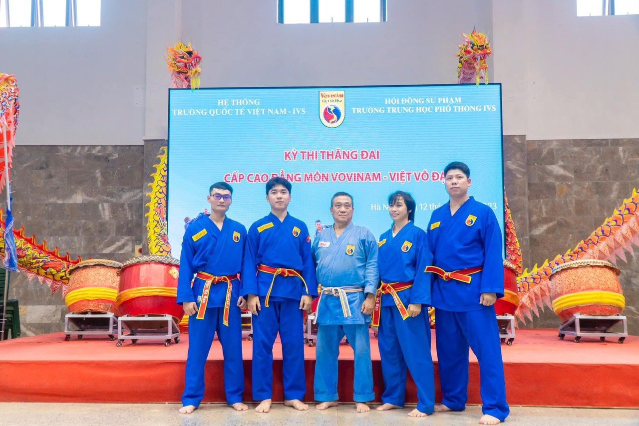 20 năm võ học của thạc sĩ giáo dục Trường IVS: Luôn nhớ ơn người thầy nổi tiếng - Ảnh 4.