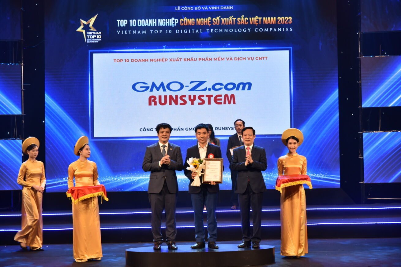 GMO-Z.com RUNSYSTEM lọt TOP 10 Doanh nghiệp Công nghệ số xuất sắc Việt Nam - Ảnh 3.