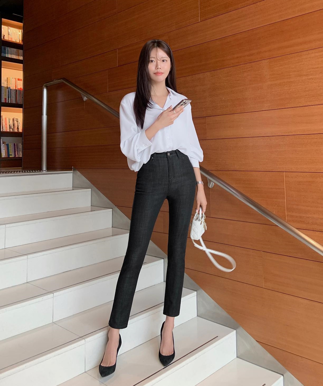 10 cách diện quần skinny thanh lịch, tôn dáng cao ráo - Ảnh 3.