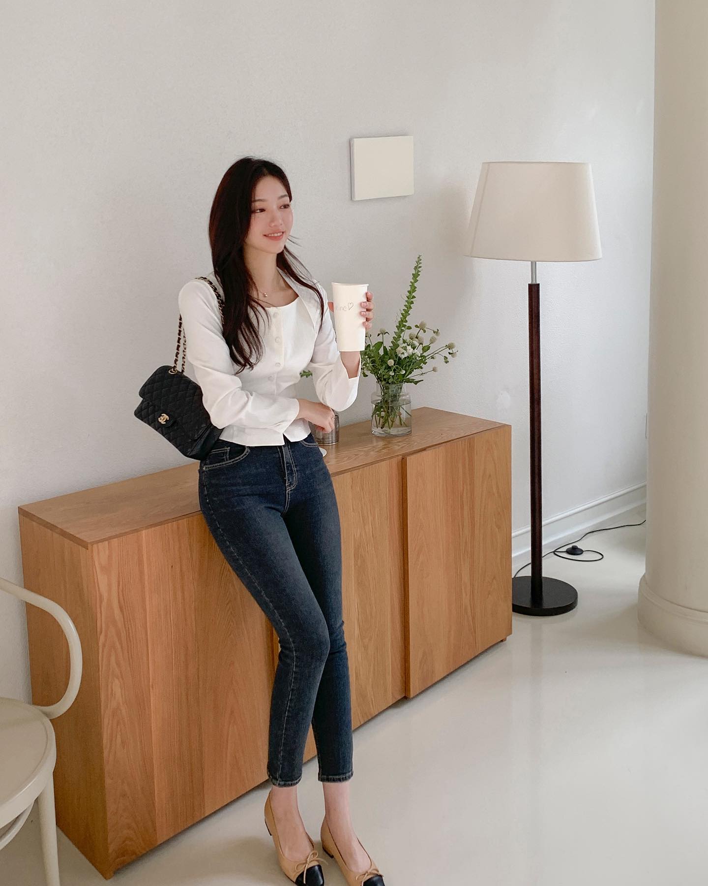 10 cách diện quần skinny thanh lịch, tôn dáng cao ráo - Ảnh 9.