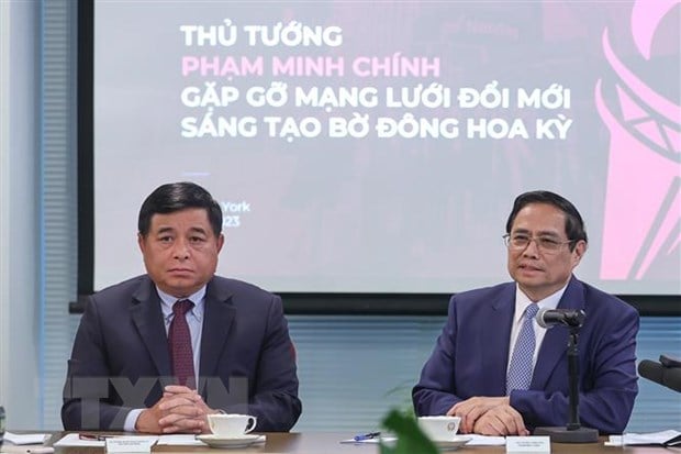 Thủ tướng gặp gỡ Mạng lưới Đổi mới Sáng tạo Việt Nam tại Hoa Kỳ  - Ảnh 1.