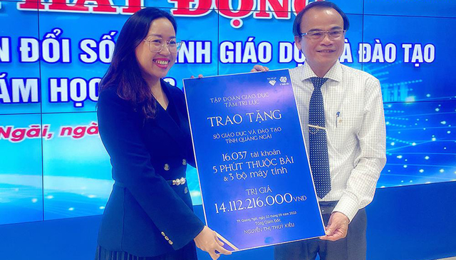 Quảng Ngãi: Nhiều thuận lợi, tiện tích hơn cho ngành giáo dục khi thực hiện tốt chuyển đổi số - Ảnh 5.