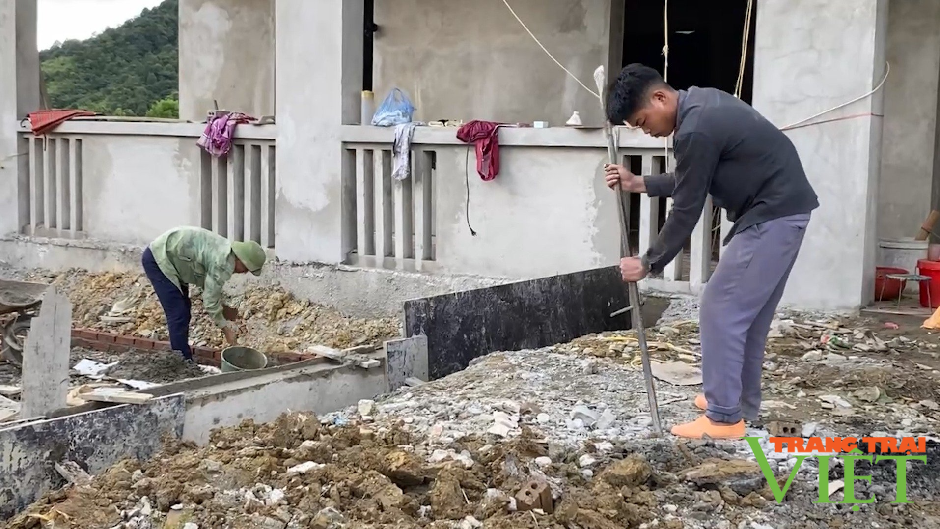 Lai Châu: Đẩy nhanh tiến độ thi công công trình xây mới phòng học bộ môn trường THCS Sà Dề Phìn - Ảnh 1. Lai Châu: Đẩy nhanh tiến độ thi công công trình xây mới phòng học bộ môn trường THCS Sà Dề Phìn - Ảnh 1.