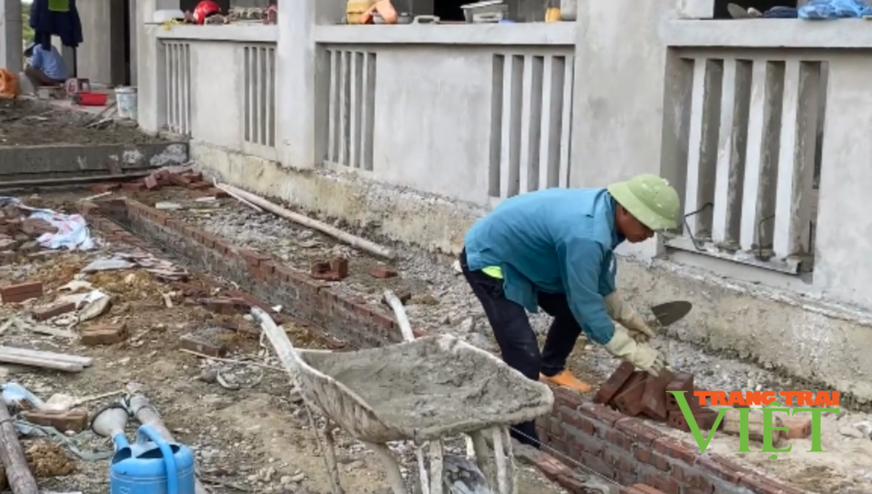 Lai Châu: Đẩy nhanh tiến độ thi công công trình xây mới phòng học bộ môn trường THCS Sà Dề Phìn - Ảnh 3. Lai Châu: Đẩy nhanh tiến độ thi công công trình xây mới phòng học bộ môn trường THCS Sà Dề Phìn - Ảnh 3.