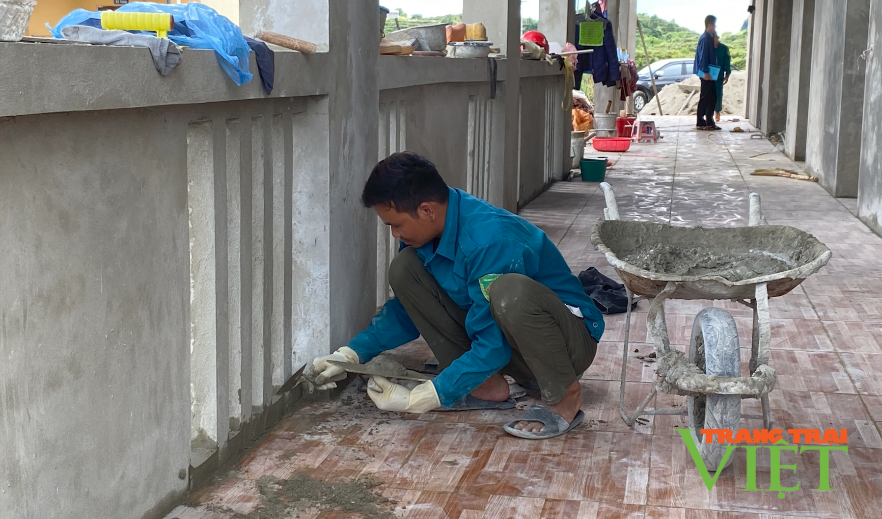 Lai Châu: Đẩy nhanh tiến độ thi công công trình xây mới phòng học bộ môn trường THCS Sà Dề Phìn - Ảnh 4. Lai Châu: Đẩy nhanh tiến độ thi công công trình xây mới phòng học bộ môn trường THCS Sà Dề Phìn - Ảnh 4.