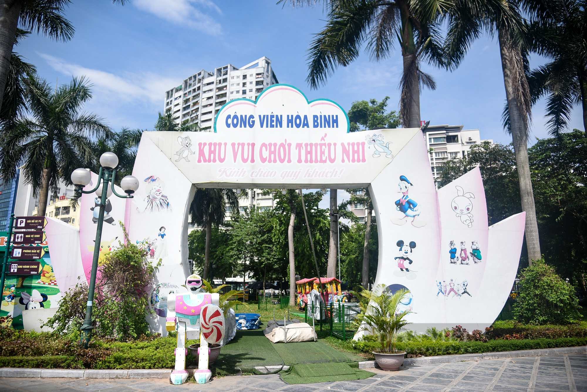 Hình ảnh công viên hiện đại nhất Hà Nội một thời, sau hơn 10 năm đưa vào sử dụng  - Ảnh 8.
