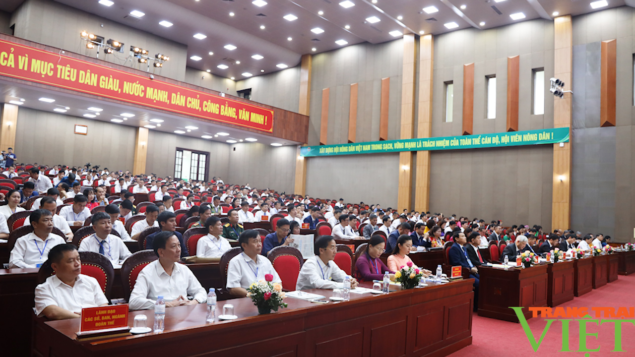 Khai mạc Đại hội đại biểu Hội Nông dân tỉnh Sơn La lần thứ X - Ảnh 3. Khai mạc Đại hội đại biểu Hội Nông dân tỉnh Sơn La lần thứ X - Ảnh 3.