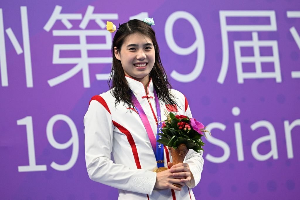 Vẻ đẹp hớp hồn của kình ngư giành 6 HCV, phá 6 kỷ lục tại ASIAD 2023 - Ảnh 1.