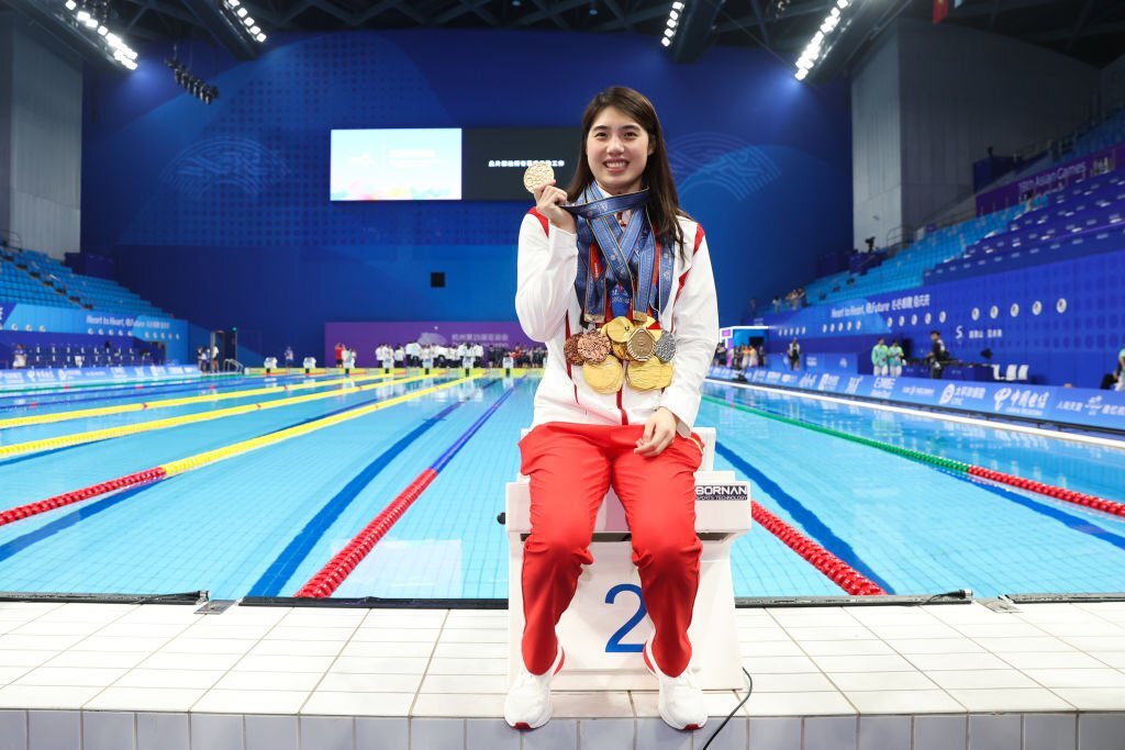 Vẻ đẹp hớp hồn của kình ngư giành 6 HCV, phá 6 kỷ lục tại ASIAD 2023 - Ảnh 10.
