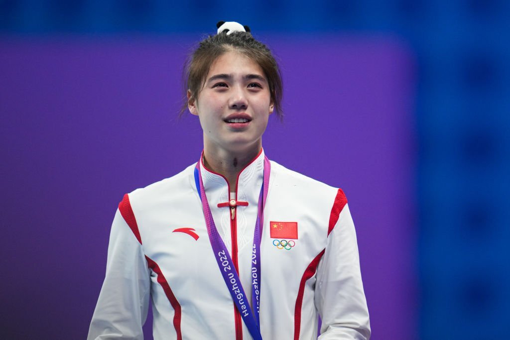 Vẻ đẹp hớp hồn của kình ngư giành 6 HCV, phá 6 kỷ lục tại ASIAD 2023 - Ảnh 2.
