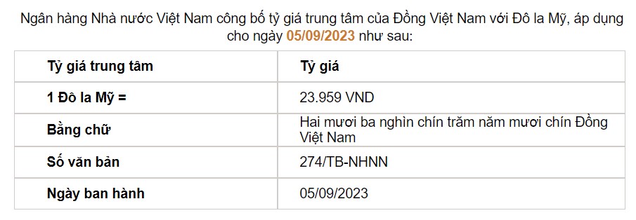 Tỷ giá USD hôm nay 5/9: Đồng USD giảm nhưng vẫn giữ mốc 104 - Ảnh 2.