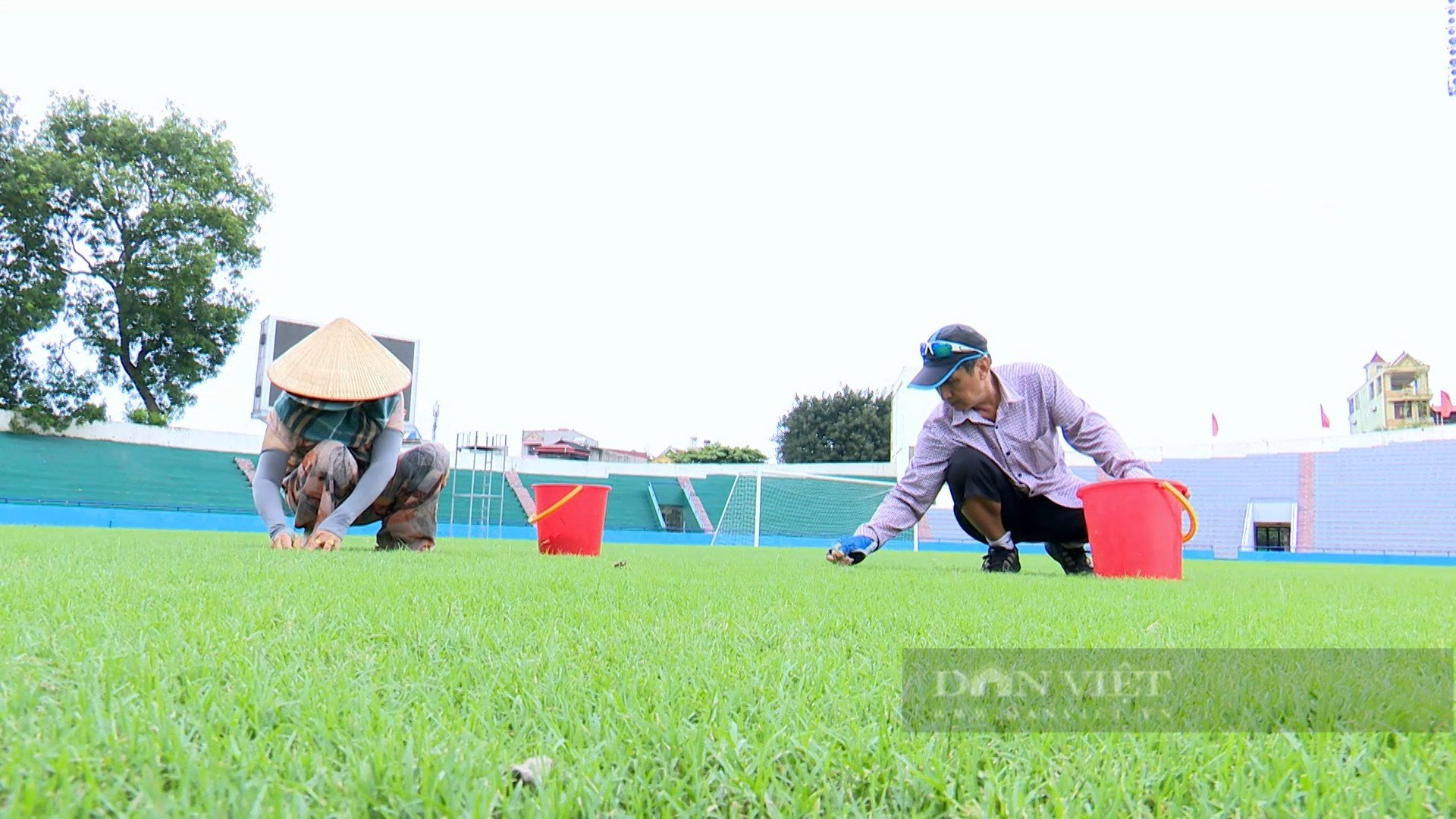 Sân vận động Việt Trì sẵn sàng cho các trận đấu Giải Bóng đá U23 Châu Á năm 2024 - Ảnh 6.