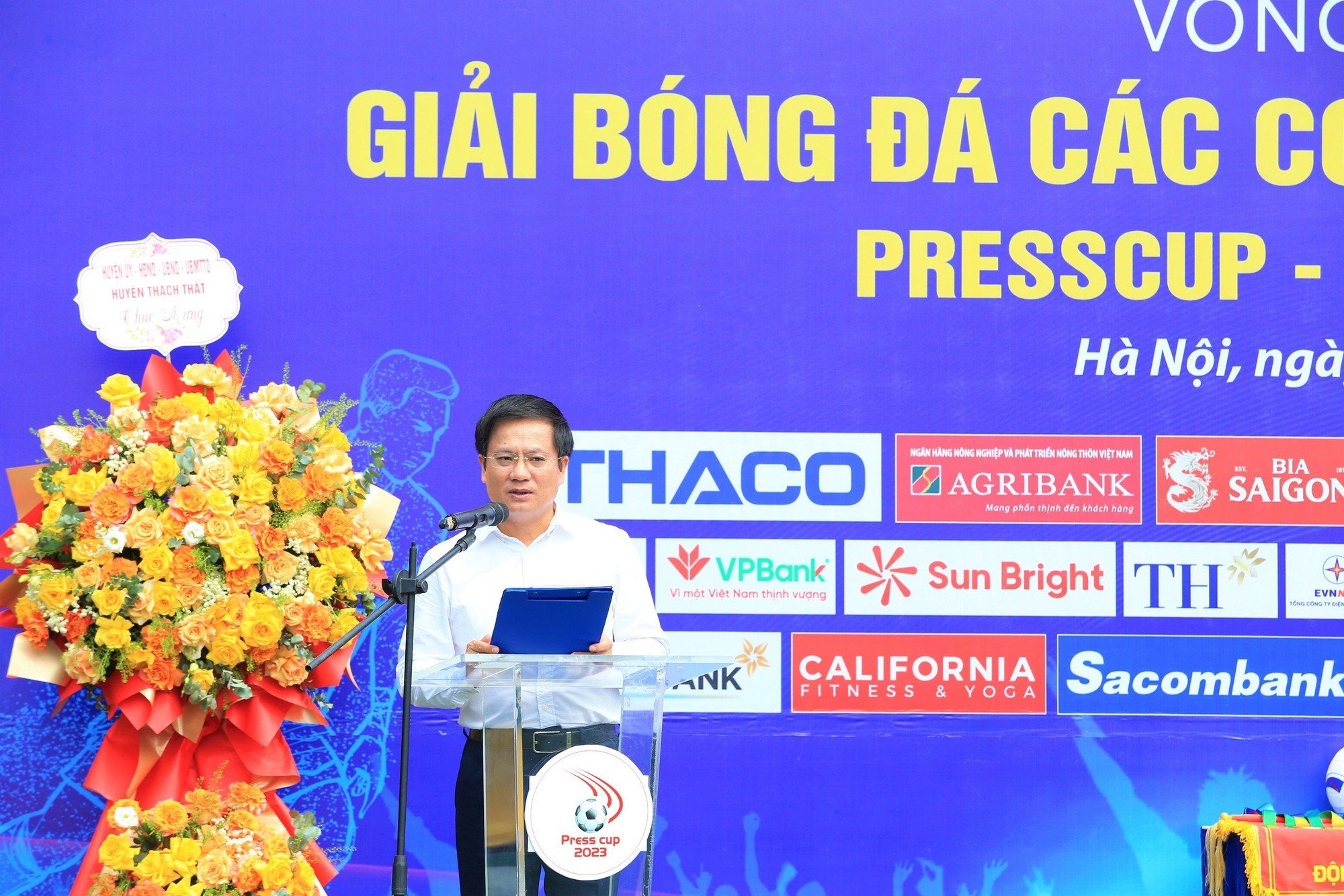 Khai mạc Vòng chung kết Press Cup 2023: báo NTNN/Dân Việt để hòa trận đầu ra quân - Ảnh 3.