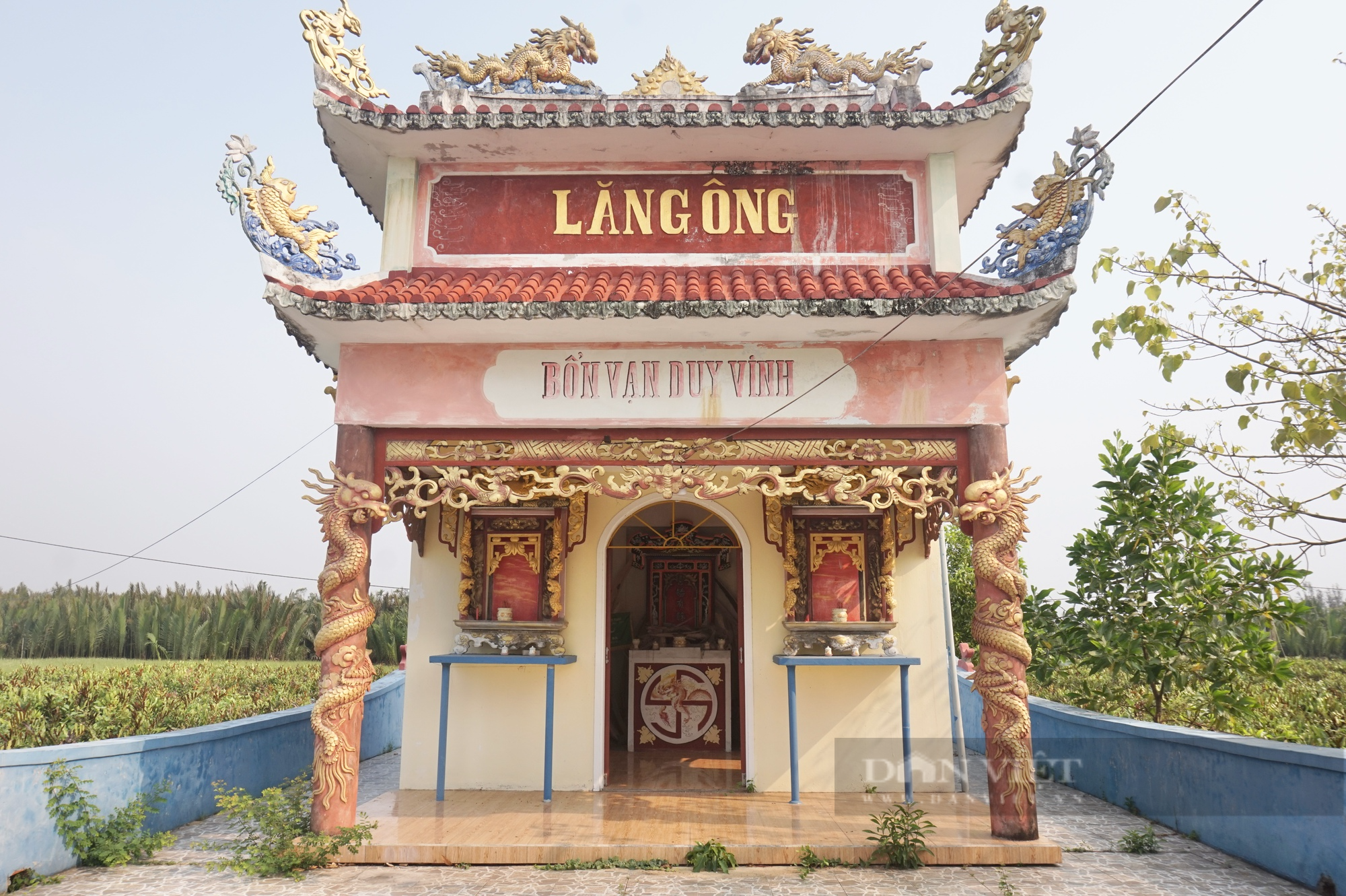 Quảng Nam: Độc đáo Lăng thờ có hình dáng lạ, bên trong thờ ngọc cốt của linh vật biển cả  - Ảnh 3.