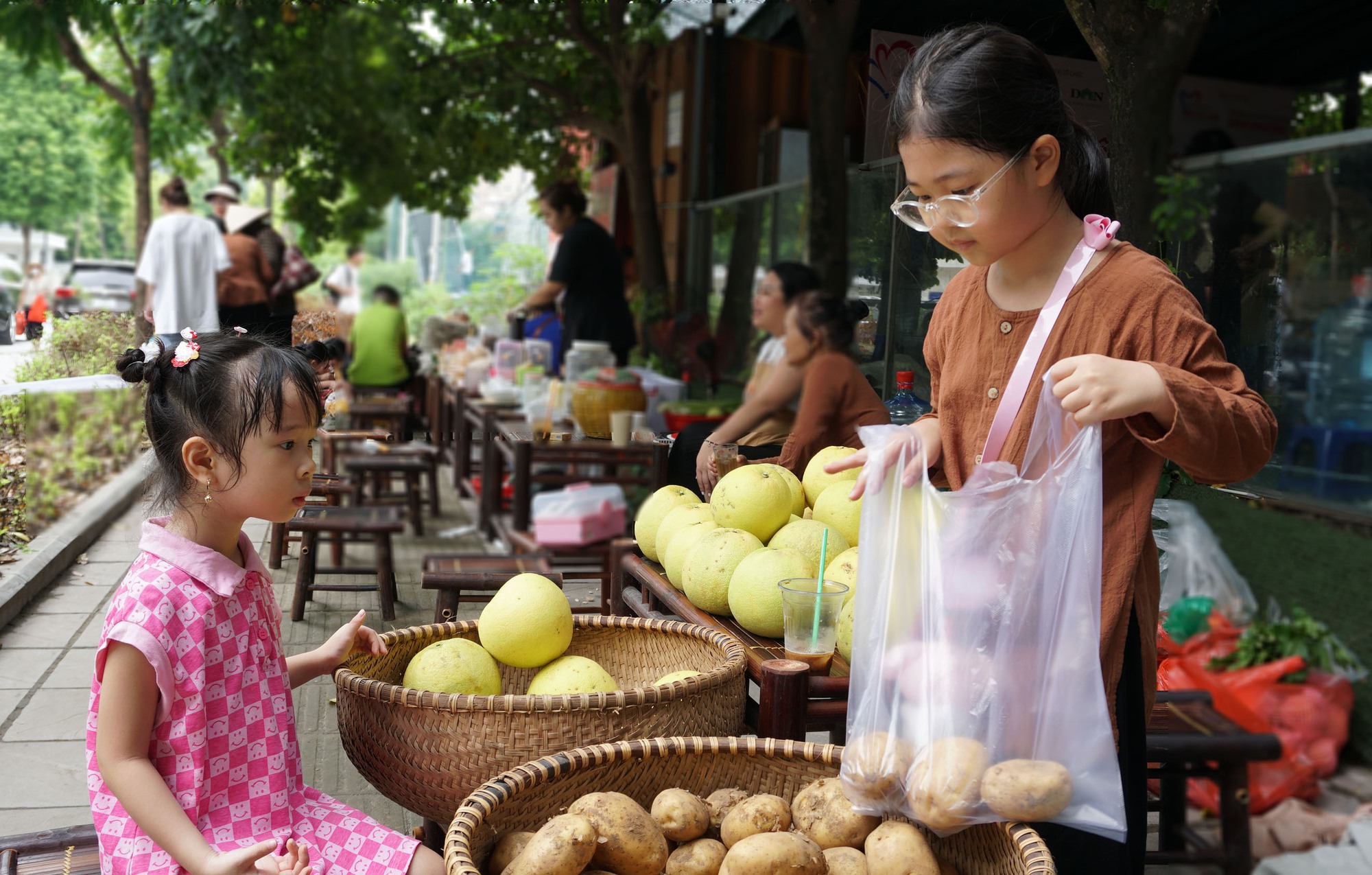 Đến “Chợ quê” mua sản phẩm sạch để làm thiện nguyện - Ảnh 6.