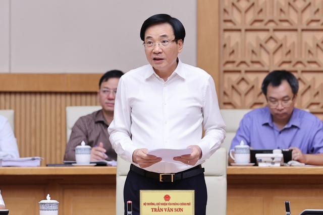 Chính phủ cho ý kiến vào các báo cáo quan trọng trình Bộ Chính trị, Trung ương và Quốc hội - Ảnh 3.
