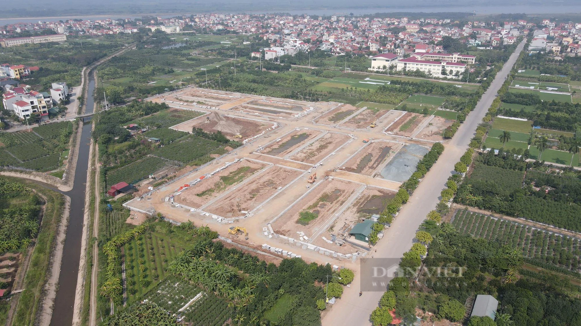 Huyện Đan Phượng: Giải phóng mặt bằng dự án đường Vành đai 4 đạt 98% - Ảnh 1.