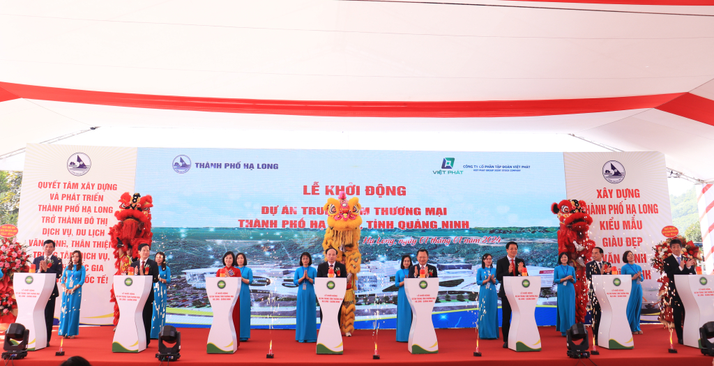 Khởi động dự án Trung tâm Thương mại thành phố Hạ Long hơn 5.200 tỷ đồng - Ảnh 1.