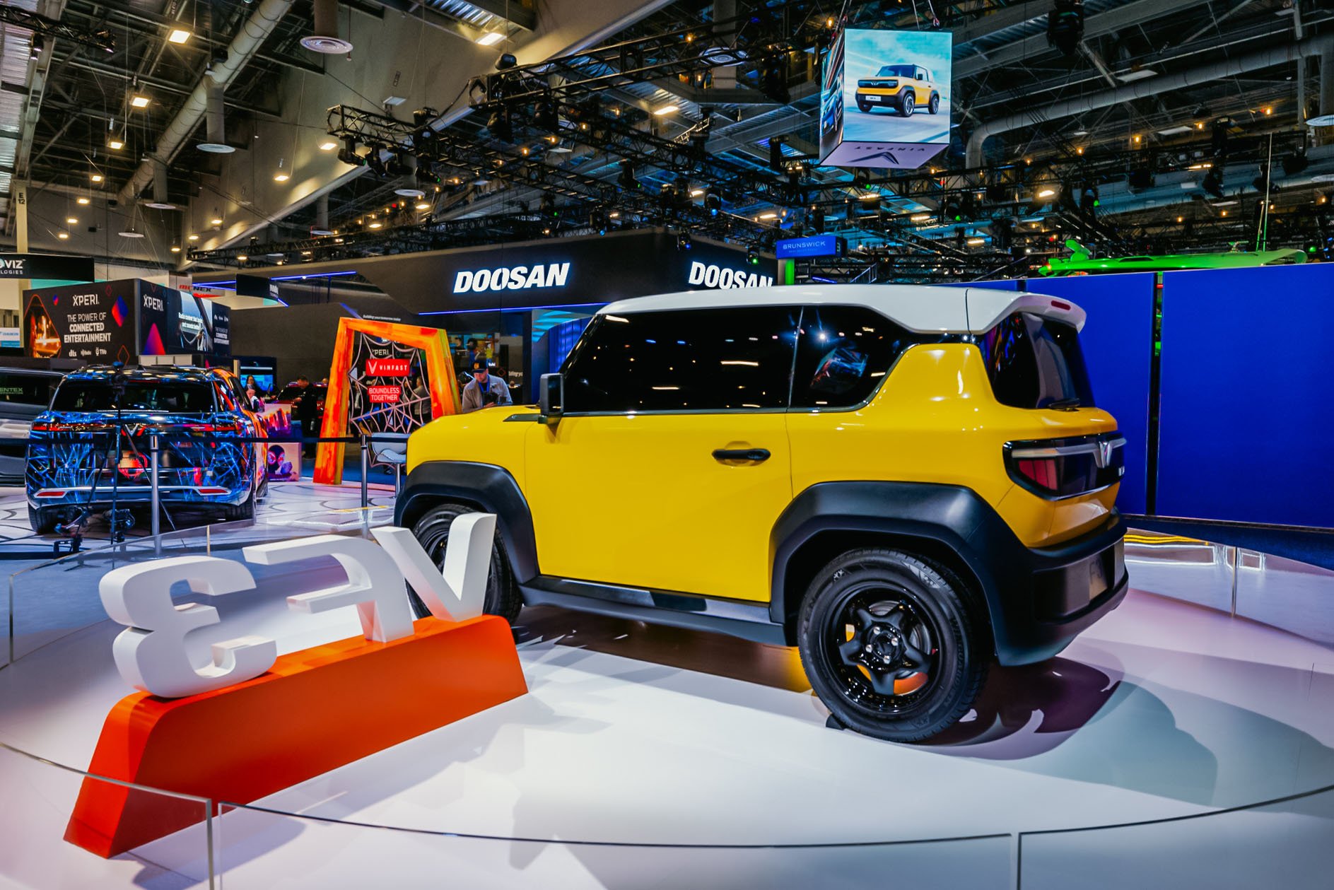 VF 3 có tầm di chuyển đến 210 km mỗi lần sạc đầy.
