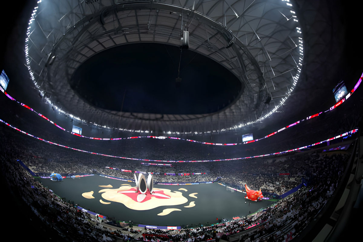 Chùm ảnh lễ khai mạc Asian Cup 2024: Lung linh huyền ảo- Ảnh 16.