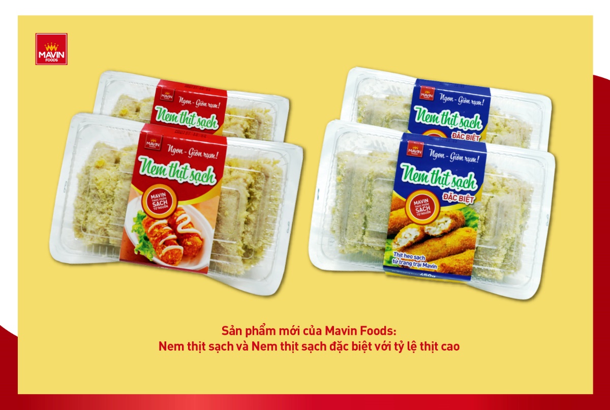 Mavin Foods ra mắt sản phẩm nem thịt sạch thơm ngon, giòn rụm- Ảnh 1.