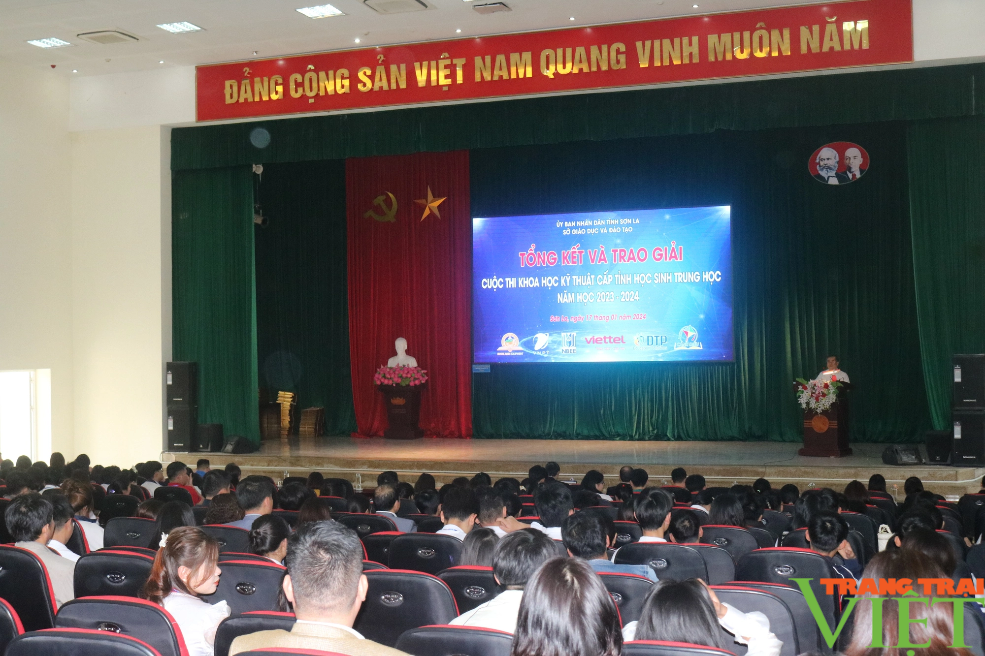 Sơn La: Hơn 90 dự án đạt giải tại cuộc thi khoa học kỹ thuật dành cho học sinh trung học- Ảnh 1. Sơn La: Hơn 90 dự án đạt giải tại cuộc thi khoa học kỹ thuật dành cho học sinh trung học- Ảnh 1.