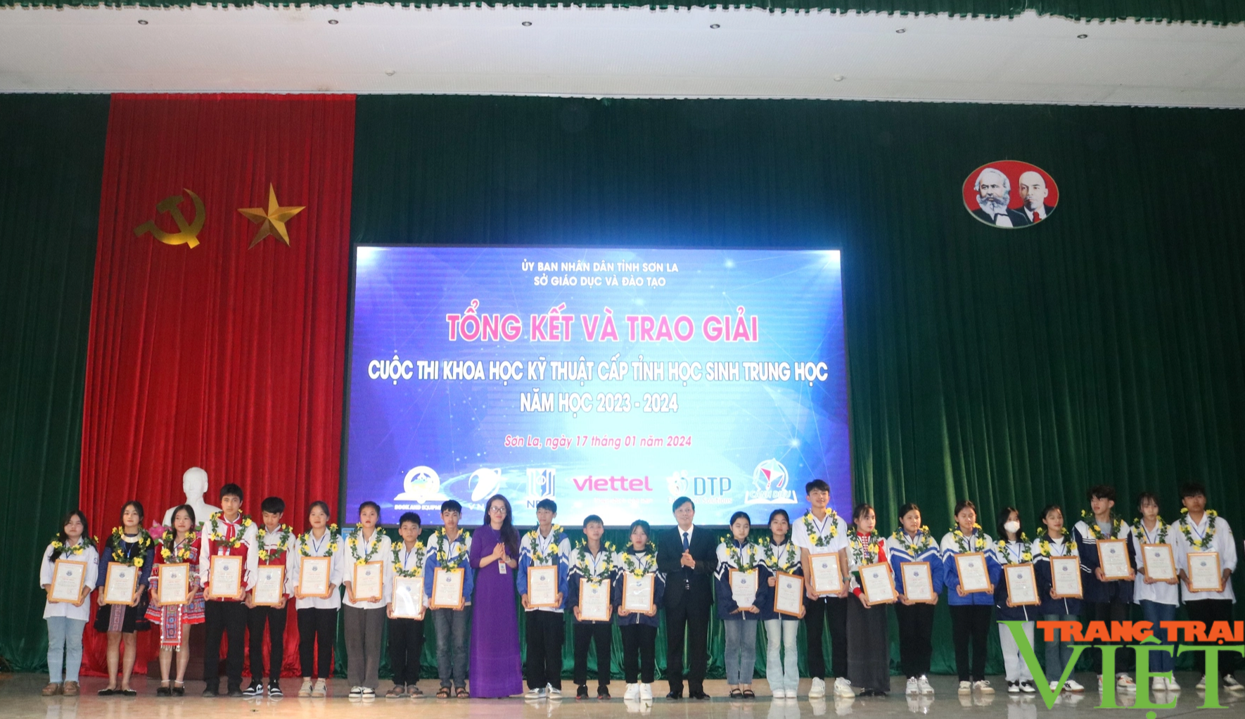 Sơn La: Hơn 90 dự án đạt giải tại cuộc thi khoa học kỹ thuật dành cho học sinh trung học- Ảnh 3. Sơn La: Hơn 90 dự án đạt giải tại cuộc thi khoa học kỹ thuật dành cho học sinh trung học- Ảnh 3.
