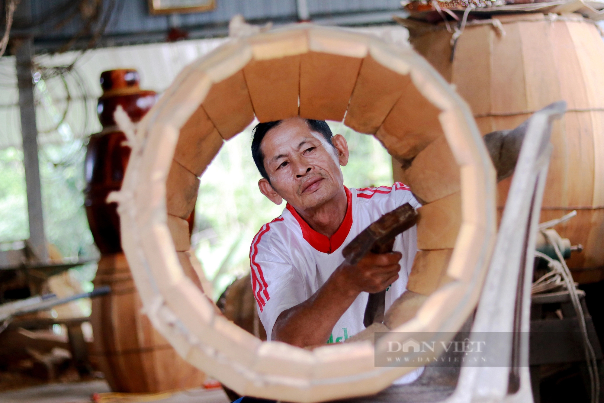 “Thủ phủ” trống Hà Tĩnh đìu hiu trước Tết Nguyên đán- Ảnh 1.