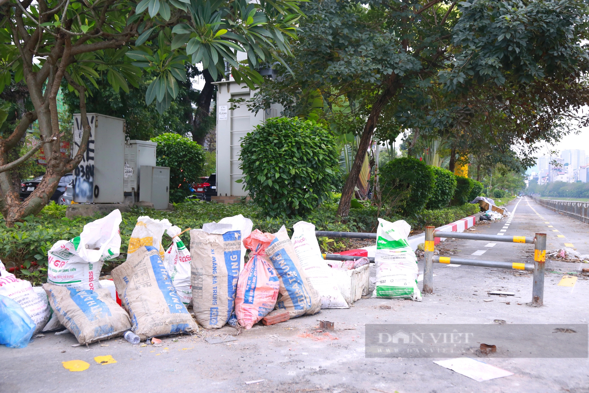 Cận cảnh tuyến đường gần 4 km dành riêng cho xe đạp tại Hà Nội- Ảnh 11.