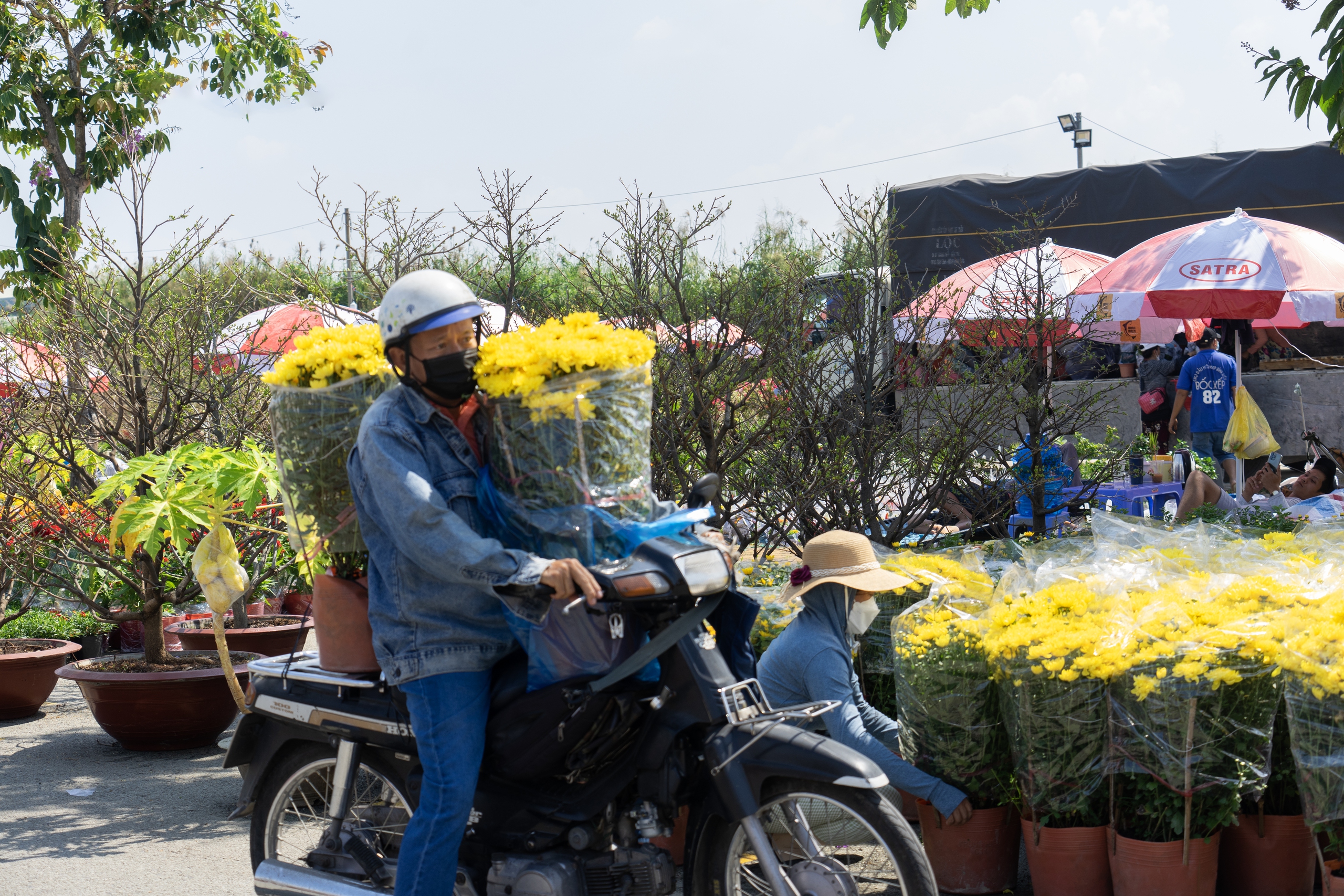 TP.HCM sắp diễn ra một chợ hoa Tết mà người bán, người mua đều vui hết cỡ- Ảnh 1.