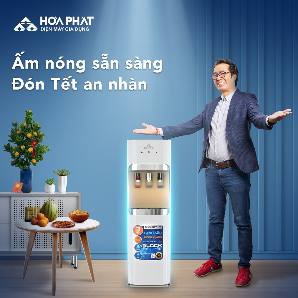 Hoà Phát ra mắt nhiều mẫu máy lọc nước mới dịp đầu năm- Ảnh 3.