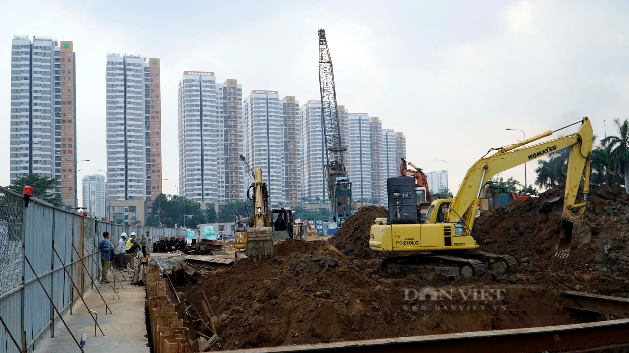 Hình hài nút giao An Phú tại cửa ngõ phía Đông TP.HCM sau hơn một năm thi công- Ảnh 10.
