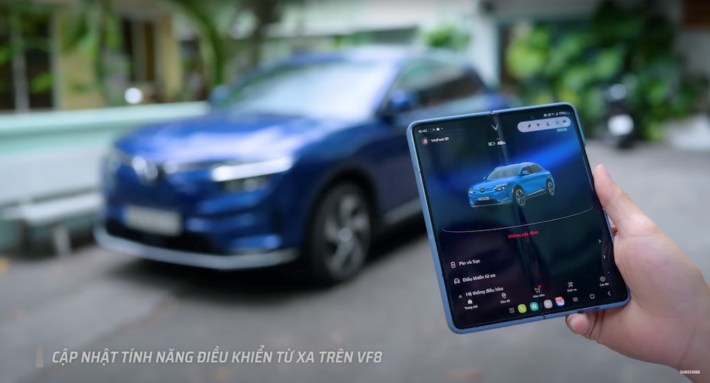 Chủ xe VinFast có thể điều khiển xe VF 8 từ xa hàng ngàn cây số qua phần mềm nâng cấp- Ảnh 1.
