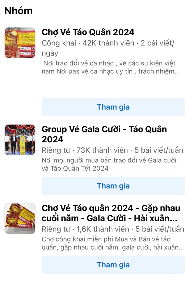Thông tin Táo Quân 2024 còn đang mịt mờ nhưng vé chợ đen đã rao 10 triệu/cặp, cọc trước nếu muốn mua- Ảnh 1.