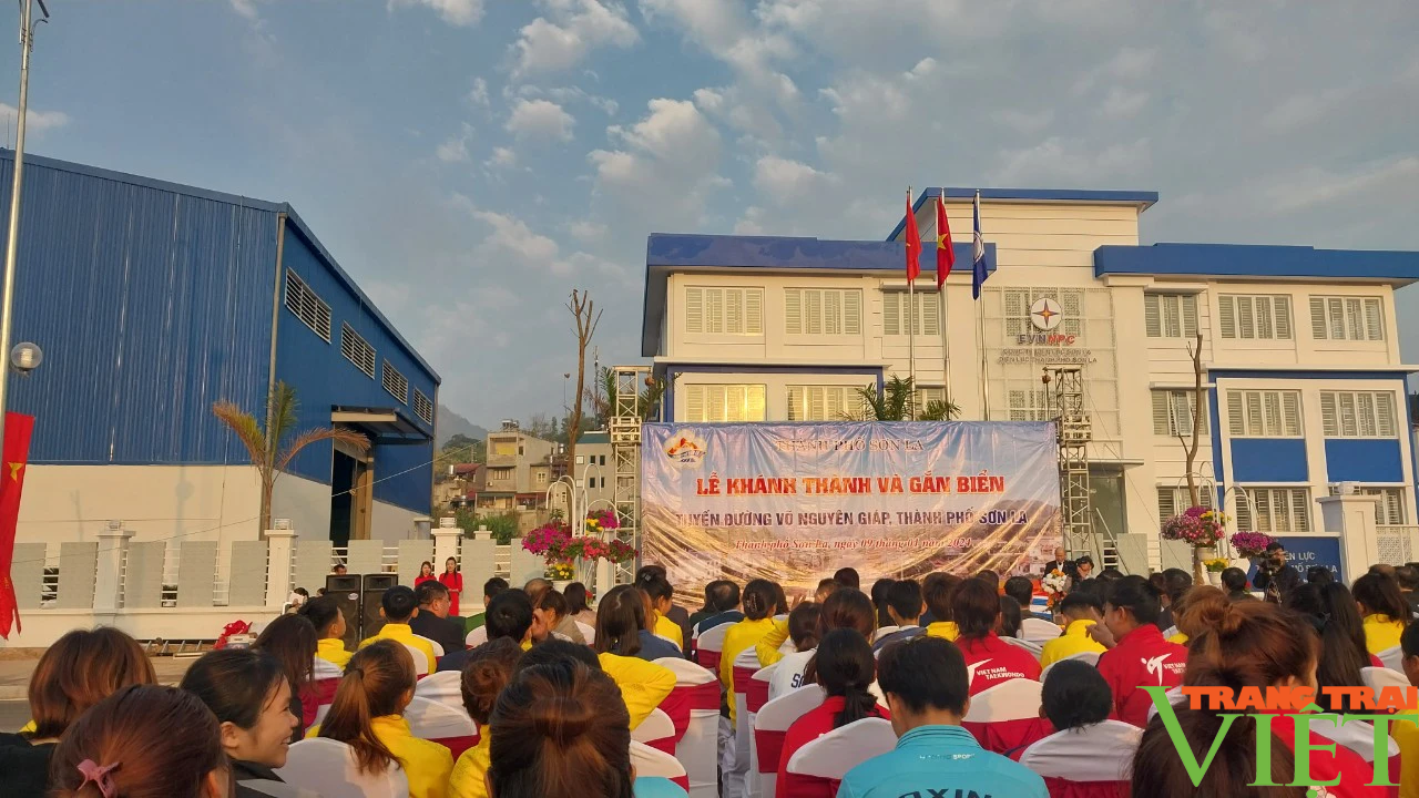 Sơn La: Đưa vào hoạt động tuyến đường Võ Nguyên Giáp- Ảnh 1.