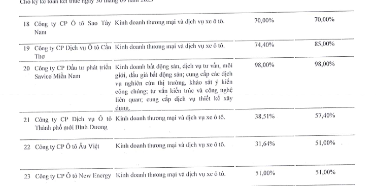 Savico (SVC) giải thể thêm 1 công ty con- Ảnh 1.