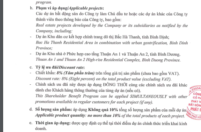 Bất động sản Phát Đạt (PDR) "mạnh tay" chiết khấu cho cổ đông lơn khi mua bất động sản - Ảnh 1.