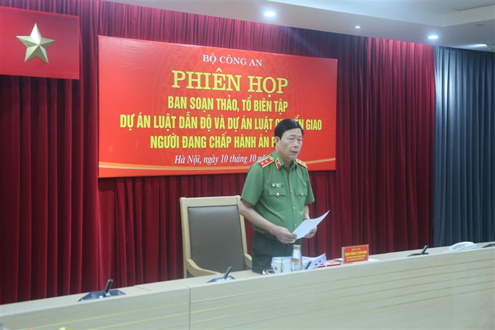 Bộ trưởng Bộ Công an làm Trưởng Ban soạn thảo dự án Luật dẫn độ - Ảnh 2.