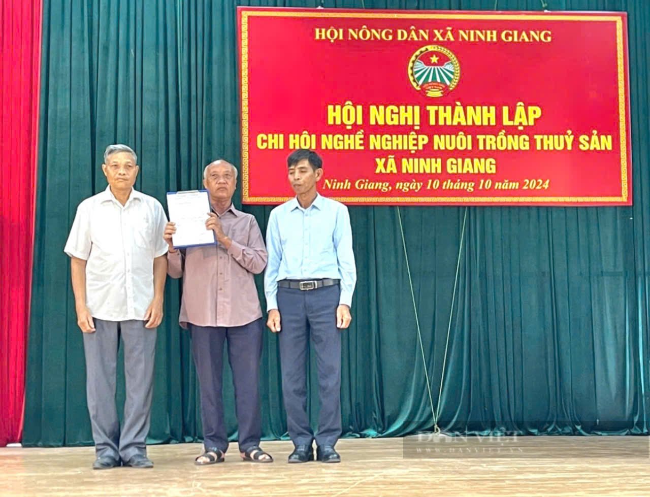Ninh Bình: Thành lập Chi hội nông dân nghề nghiệp nuôi trồng thuỷ sản Ninh Giang - Ảnh 2.
