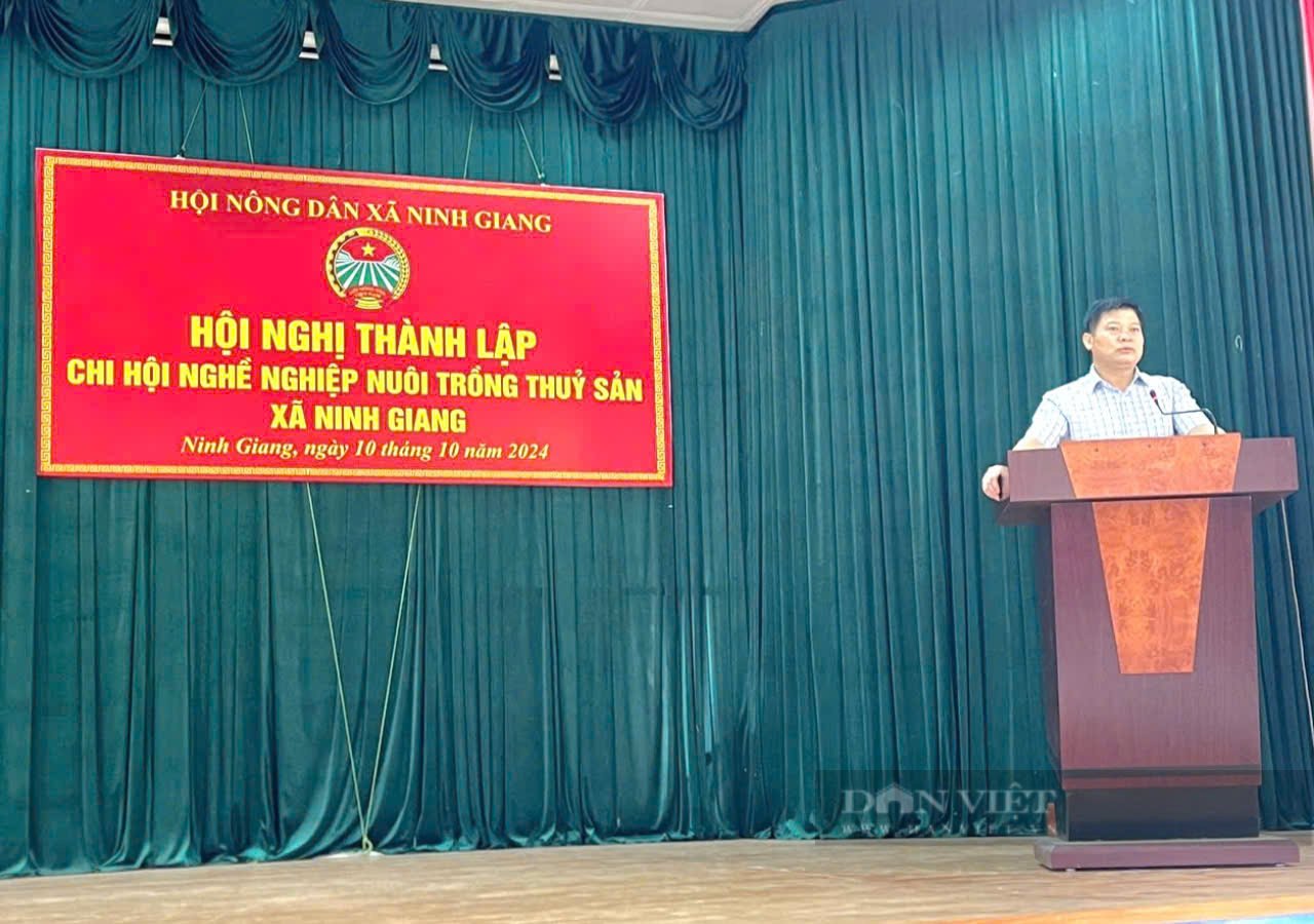 Ninh Bình: Thành lập Chi hội nông dân nghề nghiệp nuôi trồng thuỷ sản Ninh Giang - Ảnh 3.