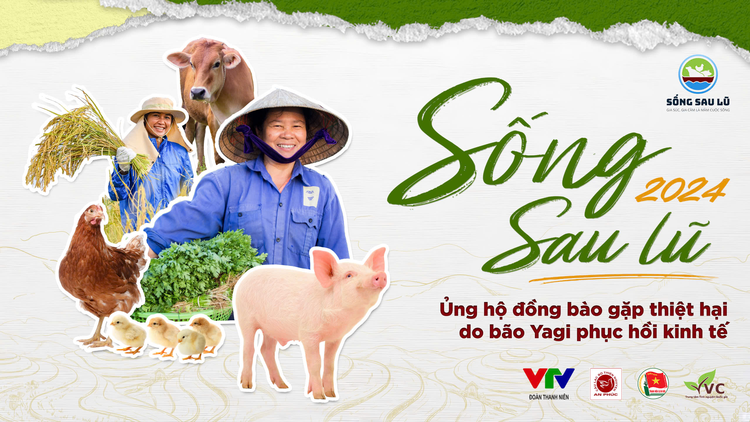 Sống Sau Lũ 2024: Huy động hơn 10 tỷ đồng cùng đồng bào hướng đến tương lai - Ảnh 3.