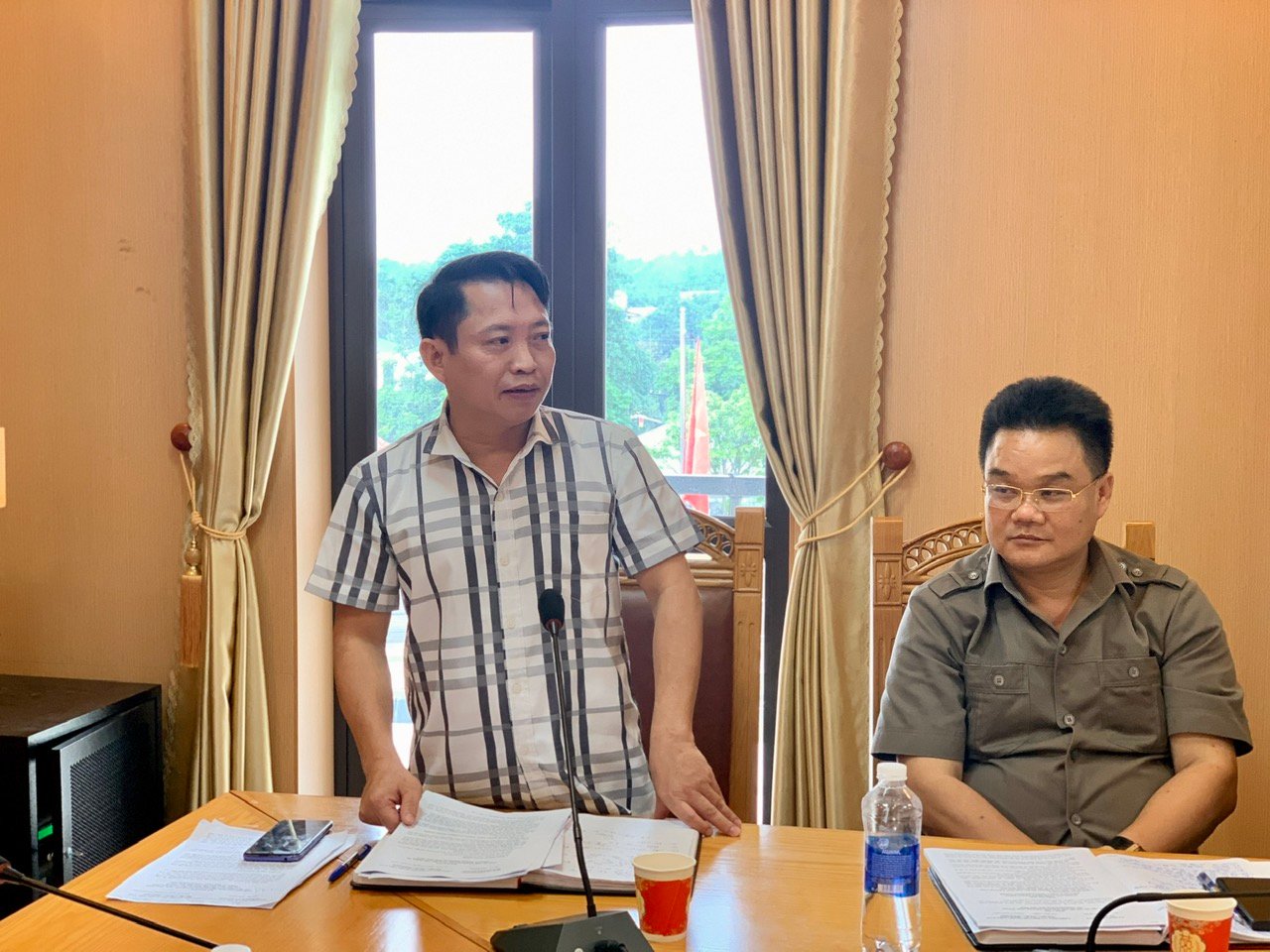 Phó Chủ tịch T.Ư Hội NDVN Bùi Thị Thơm làm việc với xã Hồ Sơn, huyện Tam Đảo, Vĩnh Phúc - Ảnh 3.