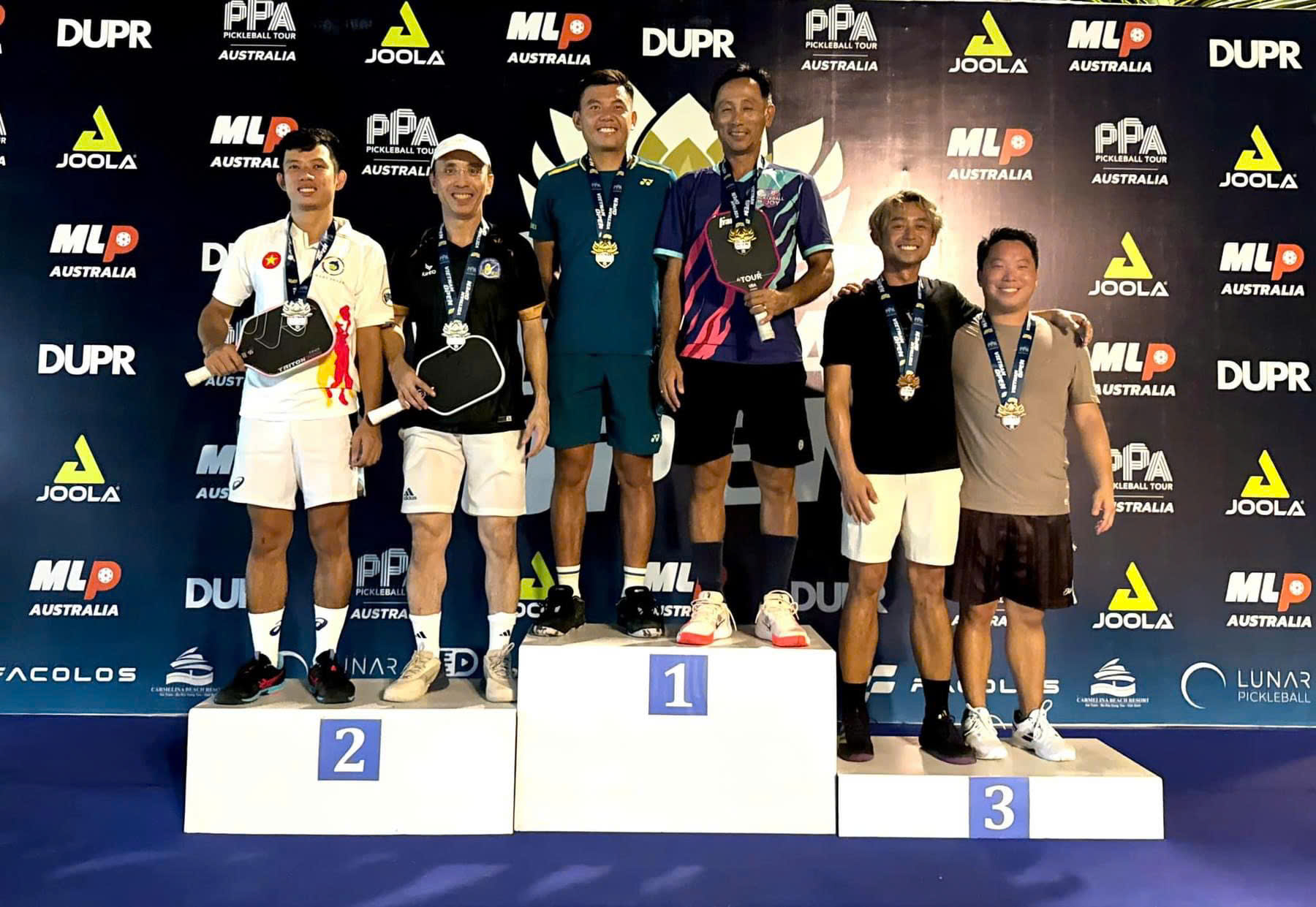 “Thắng lớn” tại giải đấu pickleball PPA Tour Australia - Việt Nam Open 2024 gọi tên Team D-Joy - Ảnh 3.