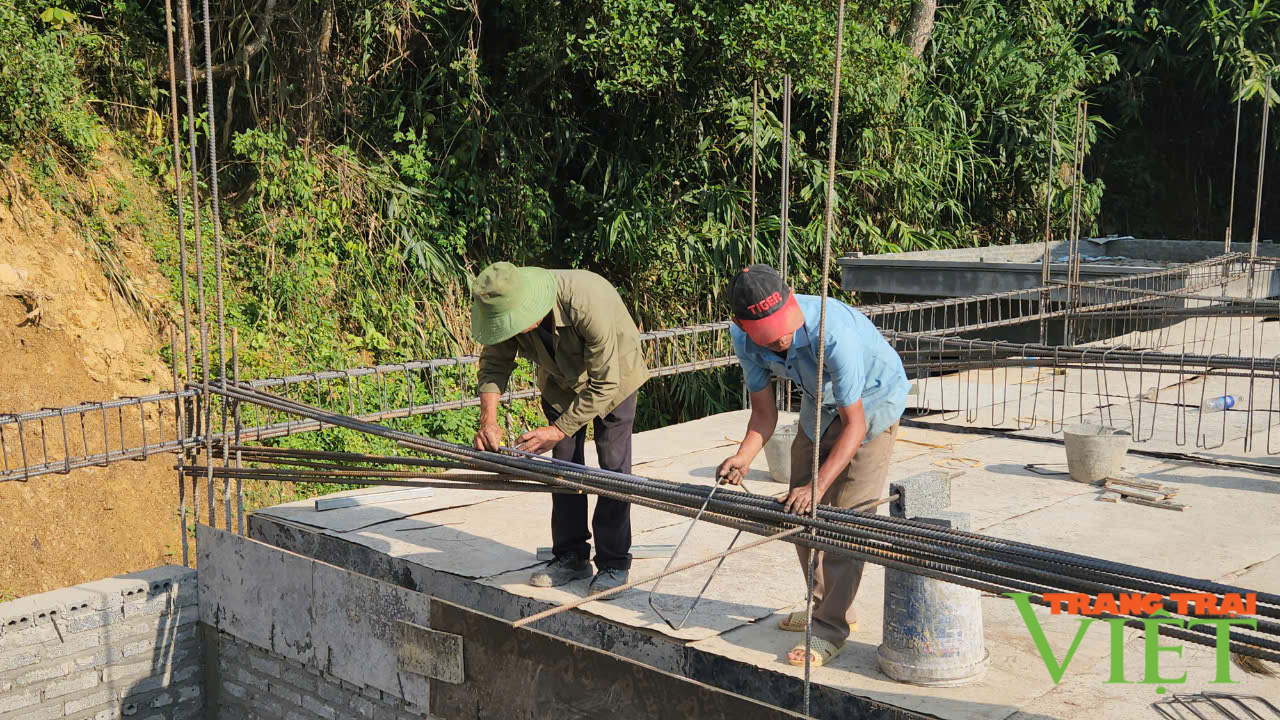 Phong Thổ nỗ lực đẩy nhanh tiến độ thi công các công trình xây dựng cơ bản - Ảnh 1.