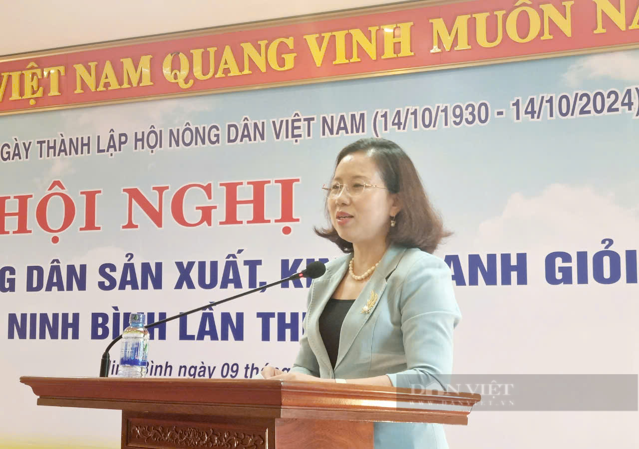 Phó Chủ tịch Bùi Thị Thơm dự hội nghị biểu dương nông dân sản xuất, kinh doanh giỏi Ninh Bình- Ảnh 5.